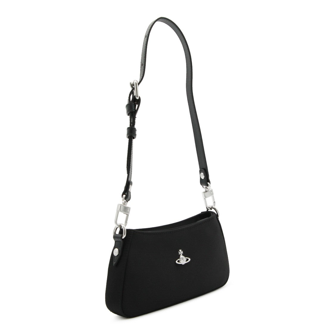 Vivienne Westwood Black Tasha Shoulder Bag With Adjustable Handle