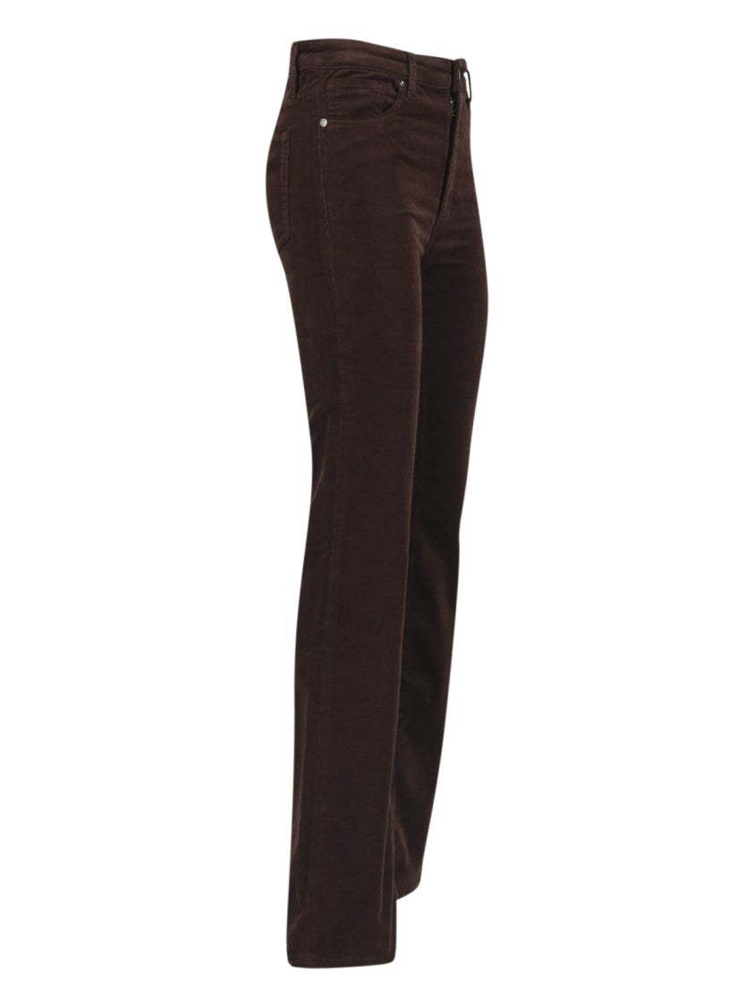 Frame Brown The Reboot Corduroy Flared Pants