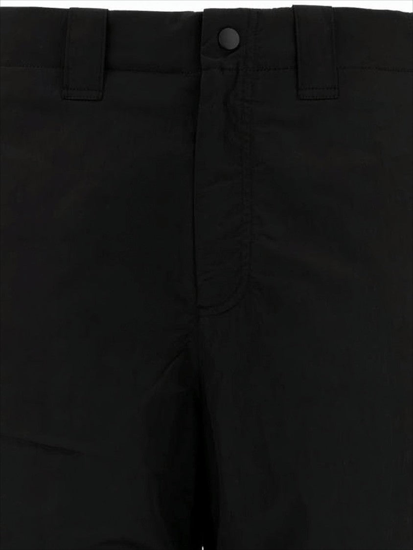 Our Legacy Black Straight Pants With Zip Detail
