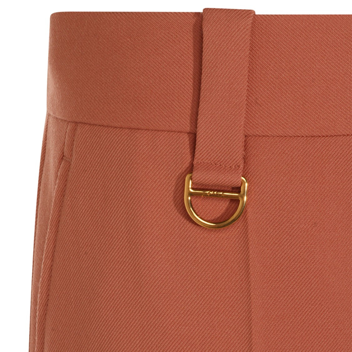 Chloé Straight-Leg Trousers With High Waist