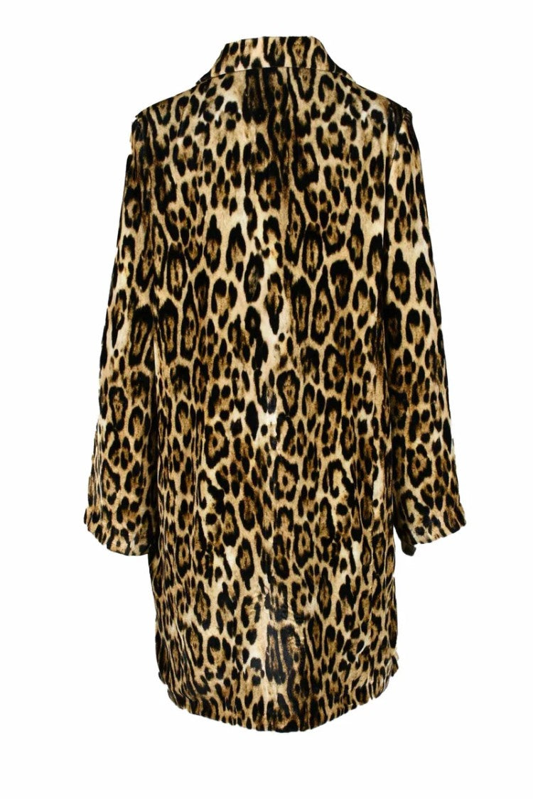 Sleep No More Leopard Coat - Leopard Print
