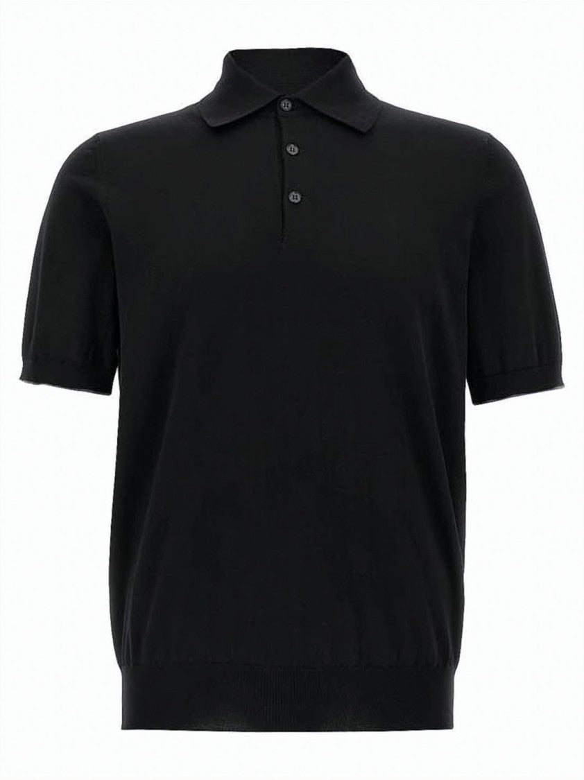Brunello Cucinelli Classic Short-Sleeve Polo Shirt