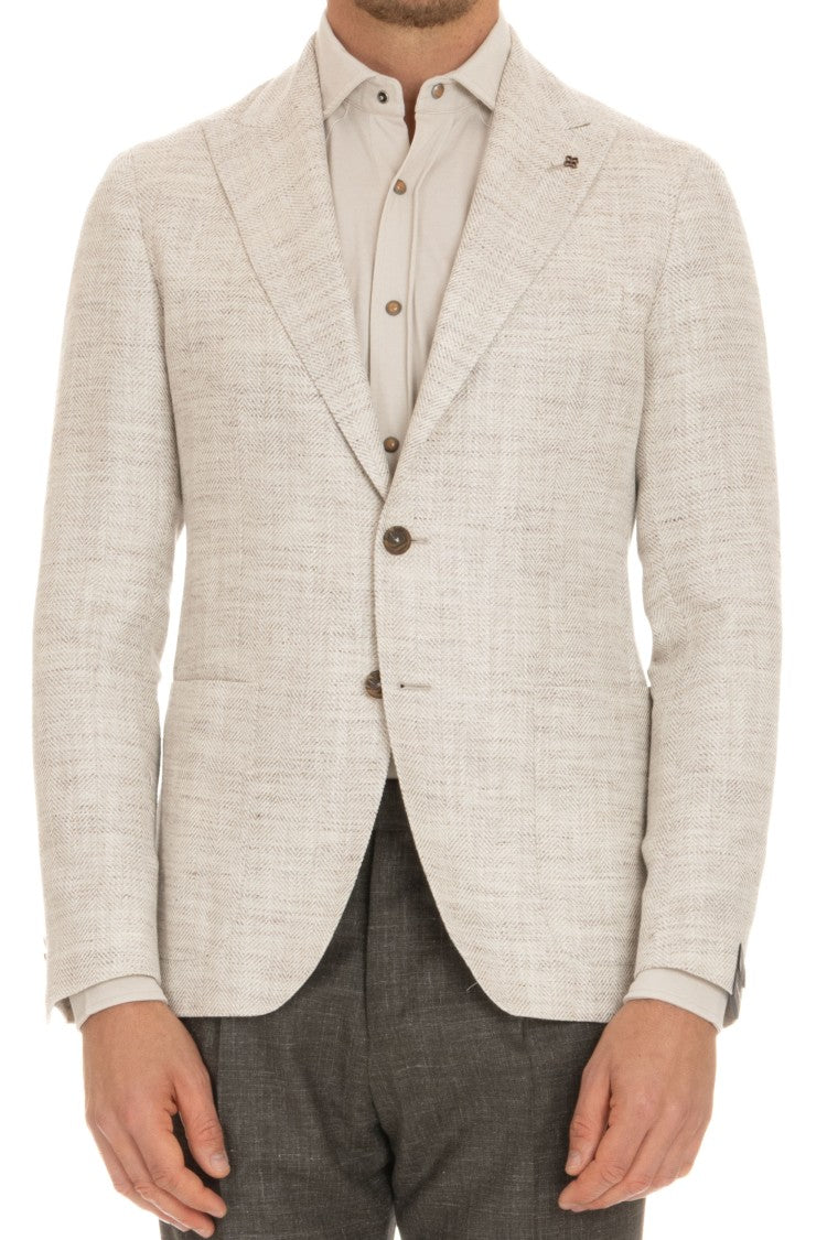 Tagliatore Silk-Linen-Cotton Montecarlo Jacket