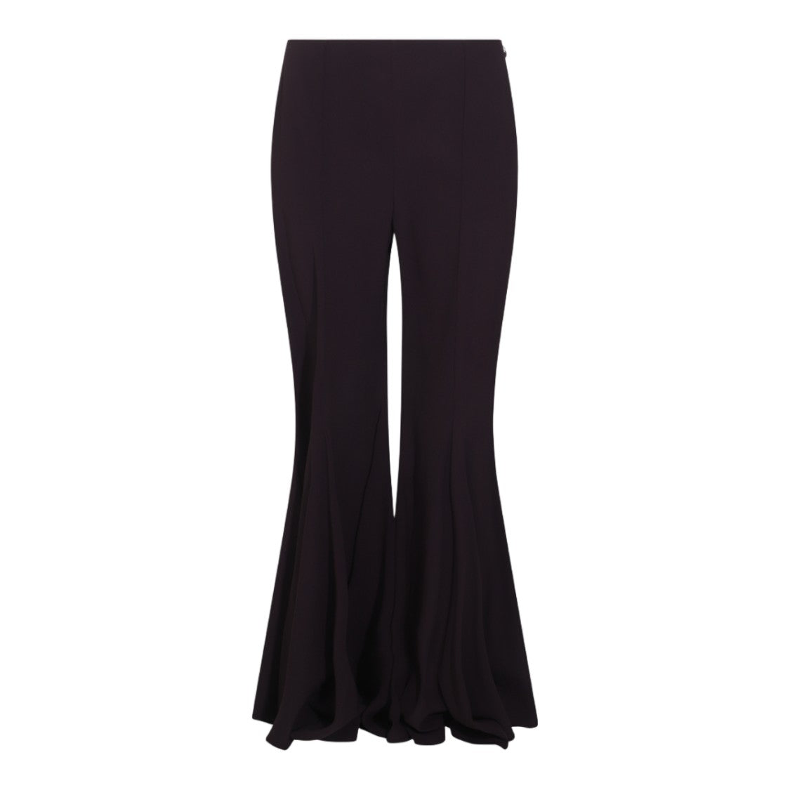 Chloé High-Waisted Flared Trousers With Flowing Silhouette