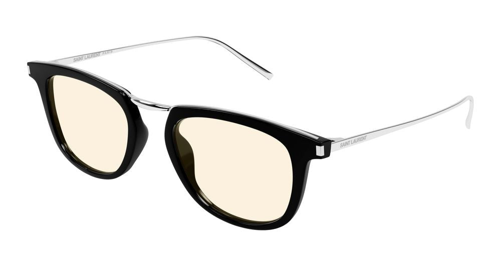 Saint Laurent Black Sl 753 Cat-Eye Sunglasses