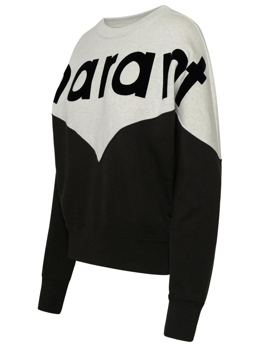 Isabel Marant Étoile Two-Color Cotton Blend Houston Sweatshirt