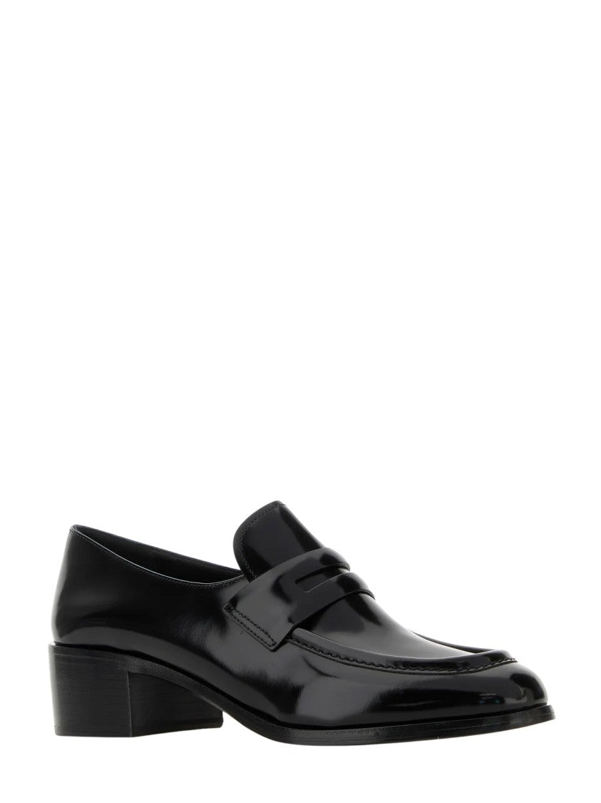 Church's Black Polished Leather Prudence Loafers