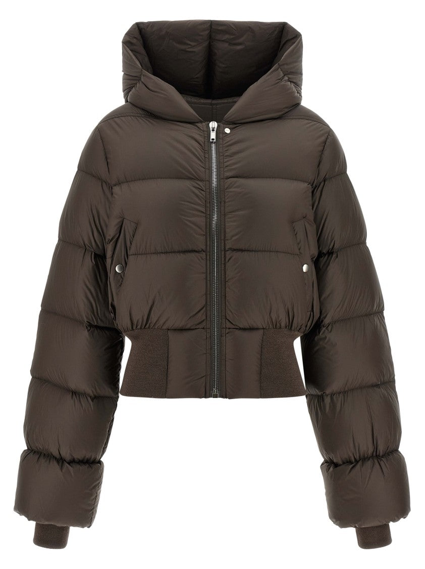 Rick Owens Quilted Nylon Bomber Jacket