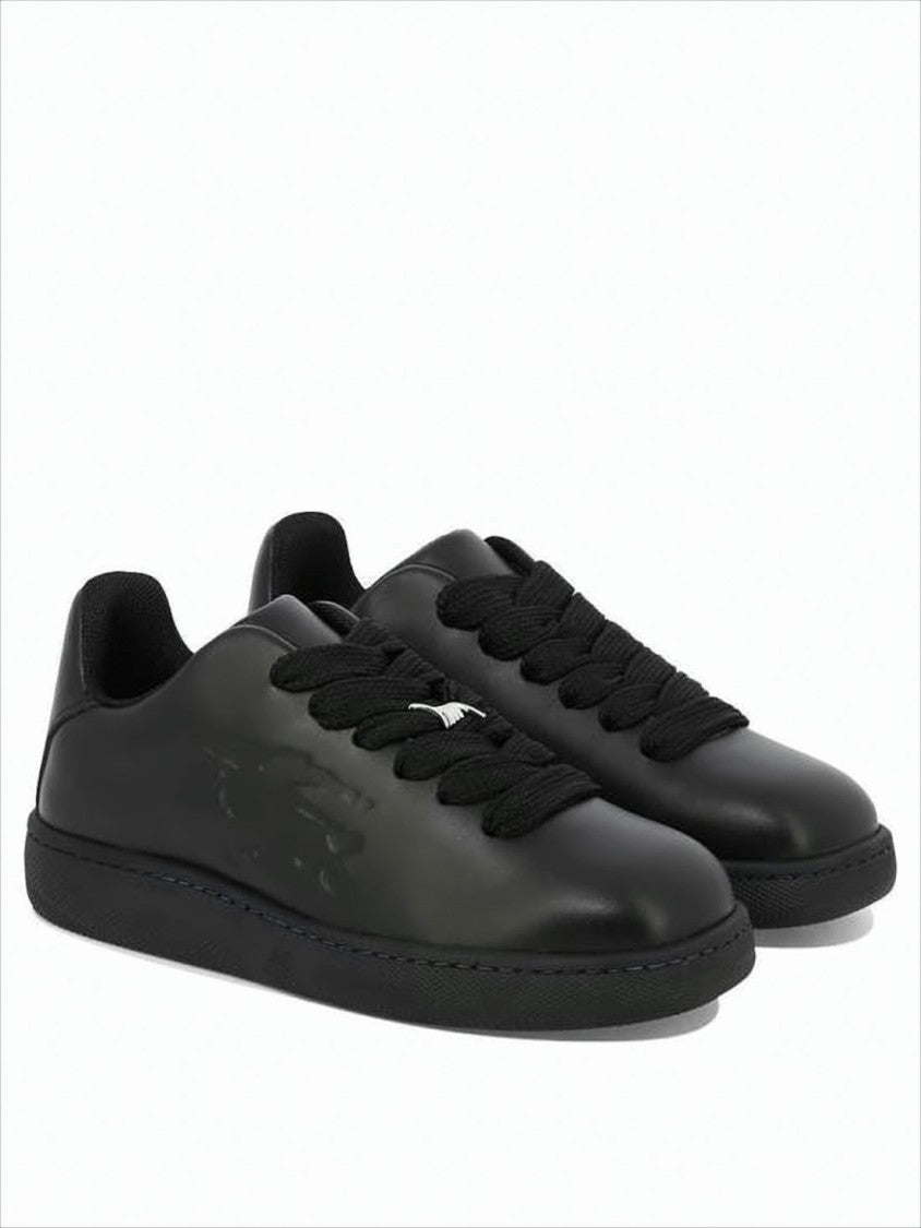 Burberry Low-Top Sneakers With Smooth Leather