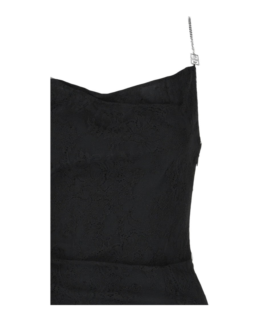 Givenchy Lace 4G Chain-Strap Cami
