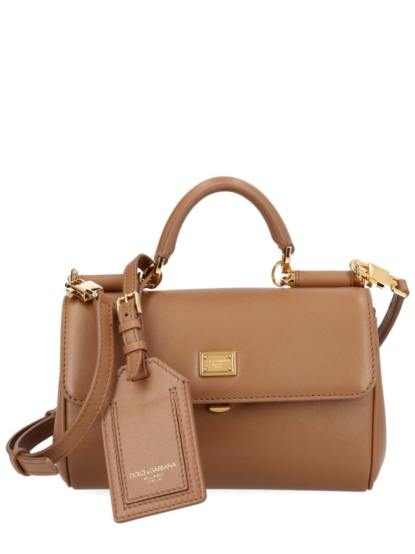 Dolce & Gabbana My Sicily Structured Top Handle Bag Handbag