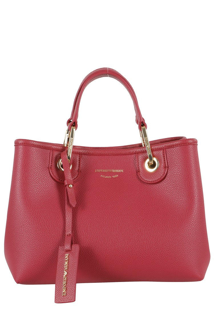 Emporio Armani Small Red Shopping Bag