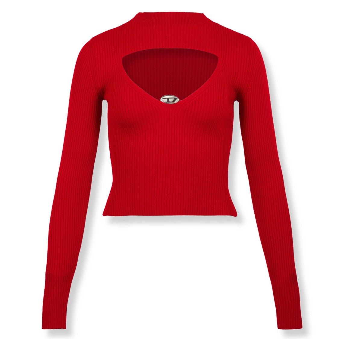 Diesel M-Olina Knit Sweater With Textured Wool Design