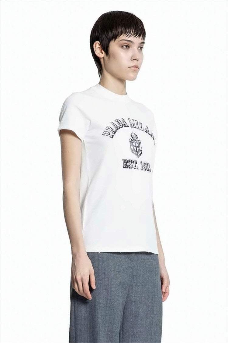 Prada Classic Short-Sleeved T-Shirt