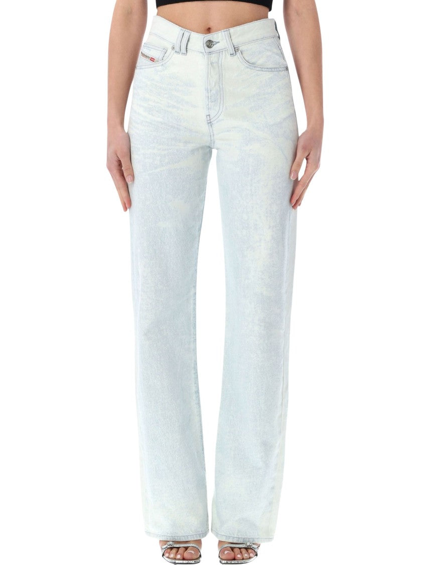 Diesel 1971 D Sent High Waisted Regular Jeans