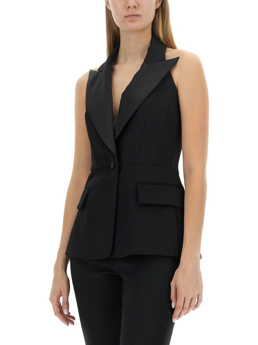 Max Mara Slim-Fit Virgin Wool Vest With Minimalist Design