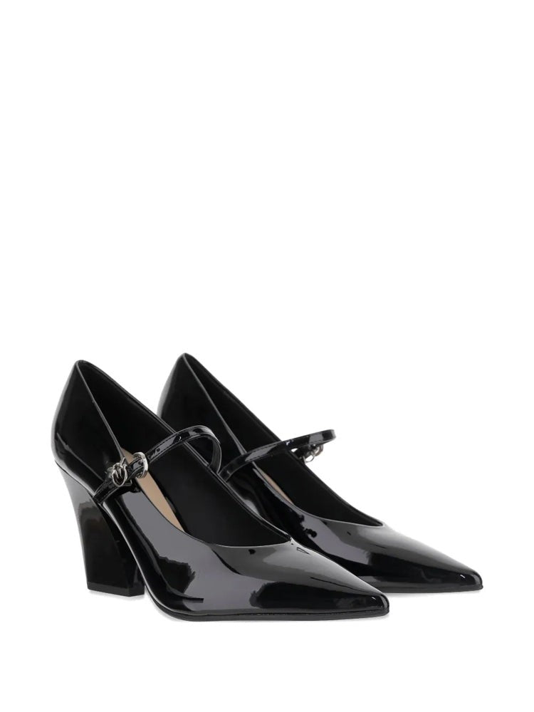Pinko Black Viola 01 Decollete Patent Leather Pumps