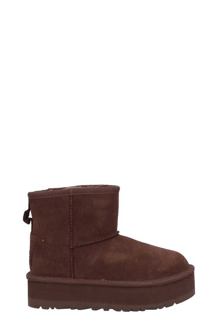Ugg Brown Suede Pull-Tab Boot