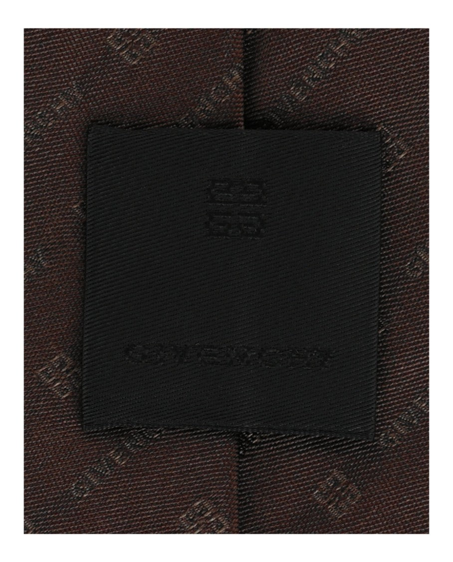 Givenchy Diagonal Logo Silk Tie
