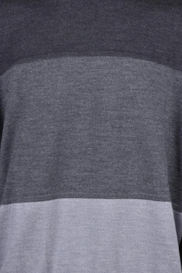 Emporio Armani Wool Crew Neck Sweater - Grey