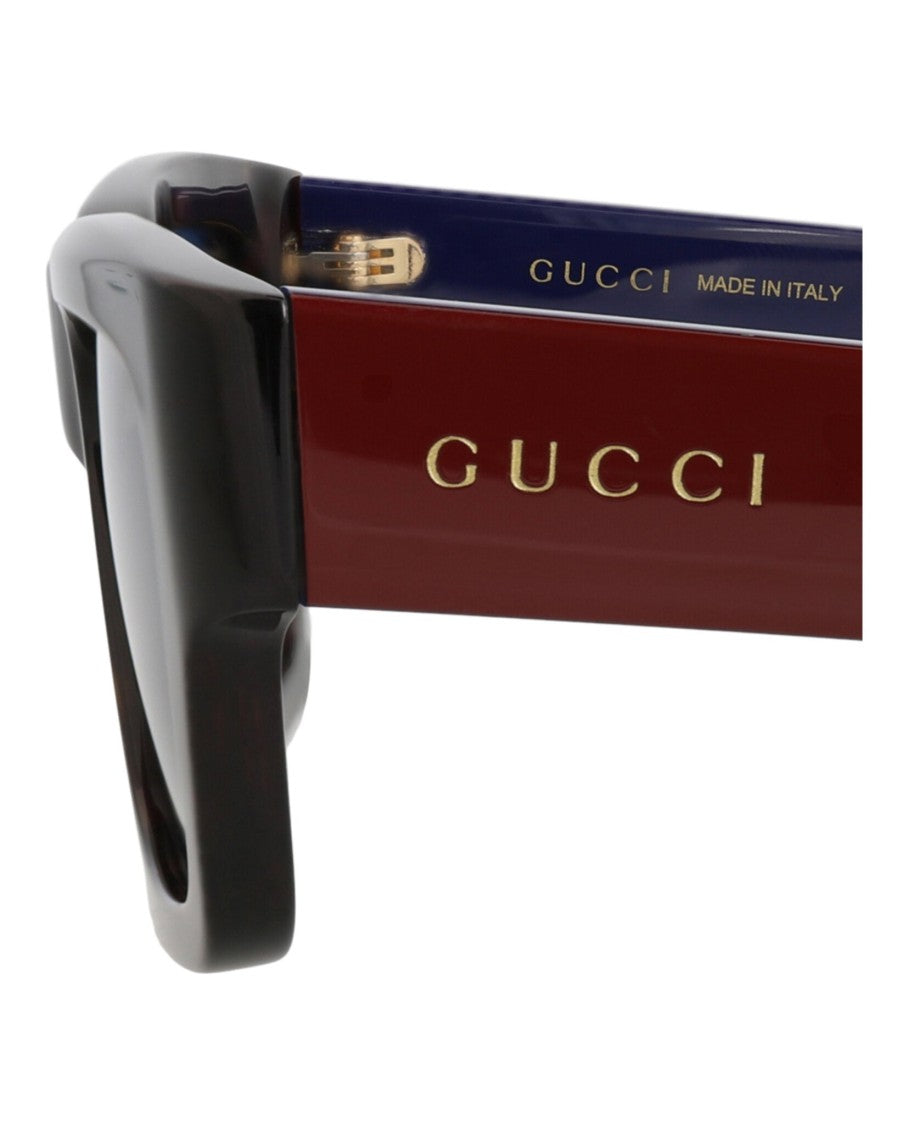 Gucci Square-Frame Recycled Acetate Sunglasses