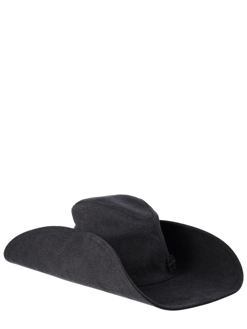 Ruslan Baginskiy Structured Crown Wide Brim Cotton Hat
