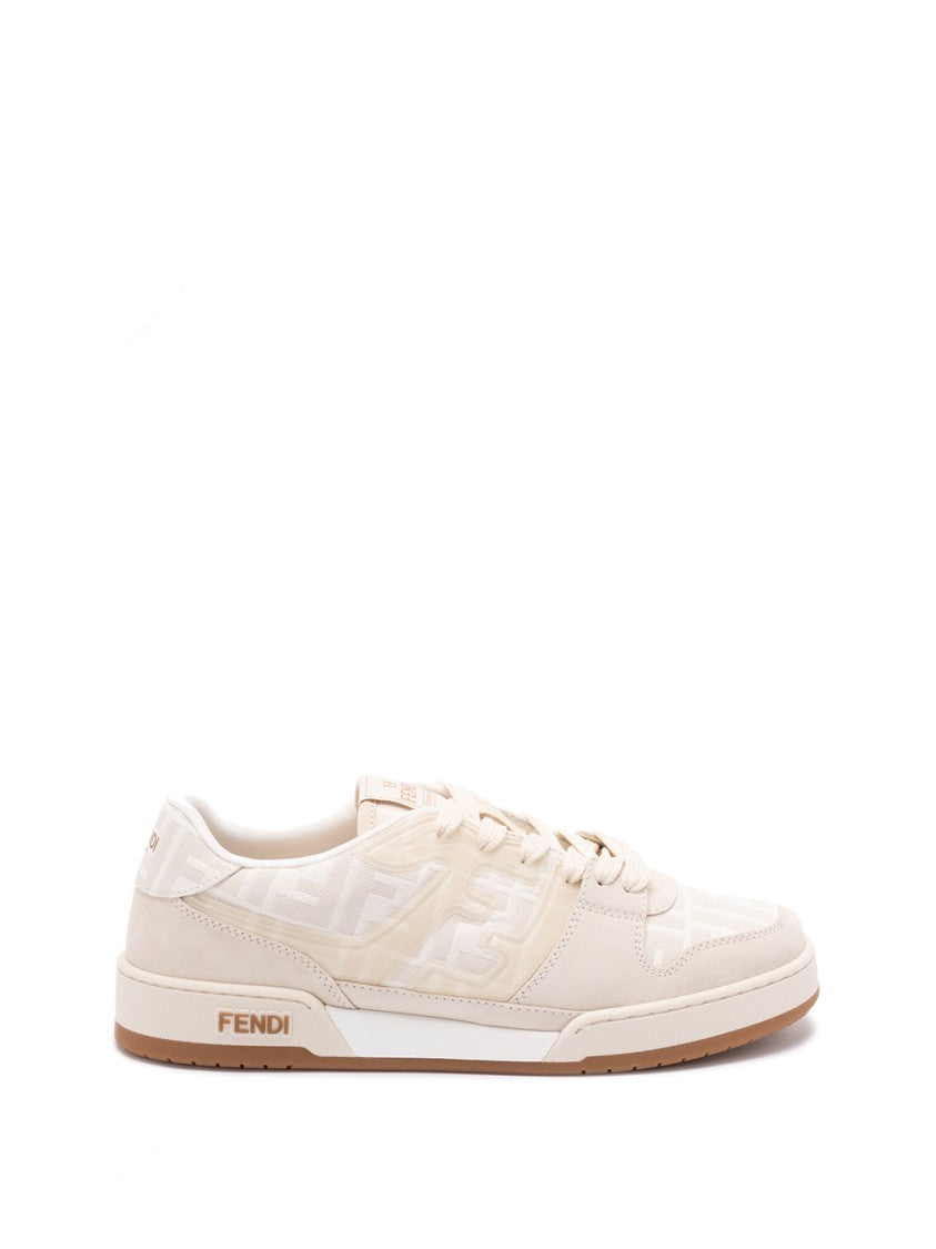 Fendi Low-Top Calf Leather Sneakers