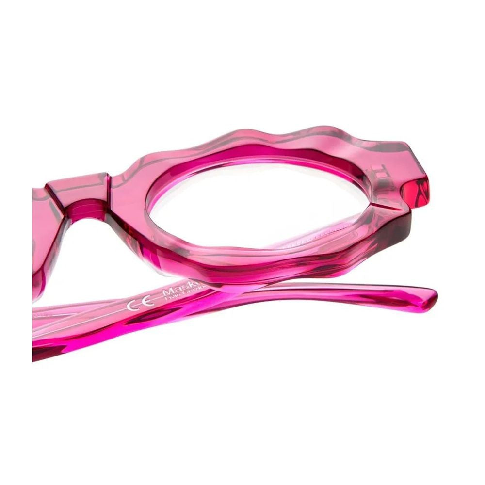 Kuboraum Mask G7 Transparent Fuchsia Acetate Kuboraum Mask G7 Eyewear