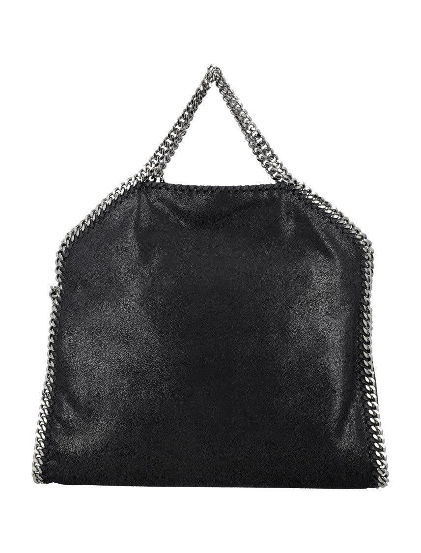 Stella Mccartney Black Falabella 3 Chain Shoulder Bag