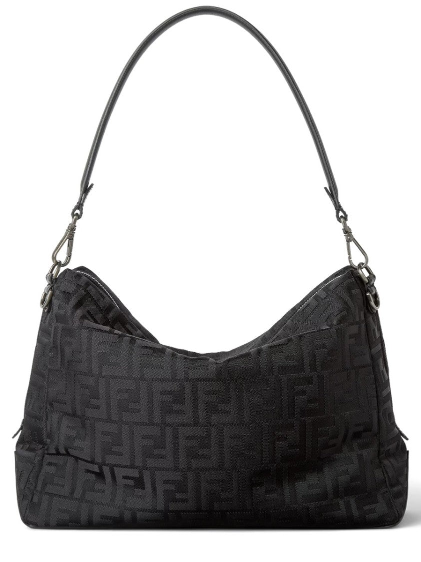 Fendi Monogram He Polyamide Shoulder Bag