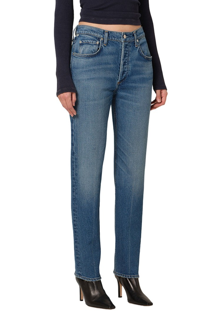 Citizens Of Humanity Dark Indigo Cruise Cigarette-Leg Jeans