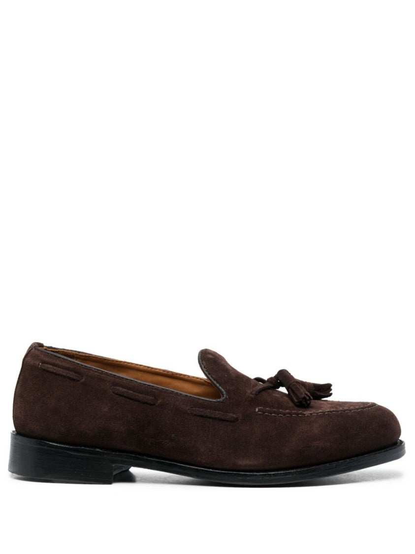 Sebago Classic Suede Loafers With Decorative Tassels