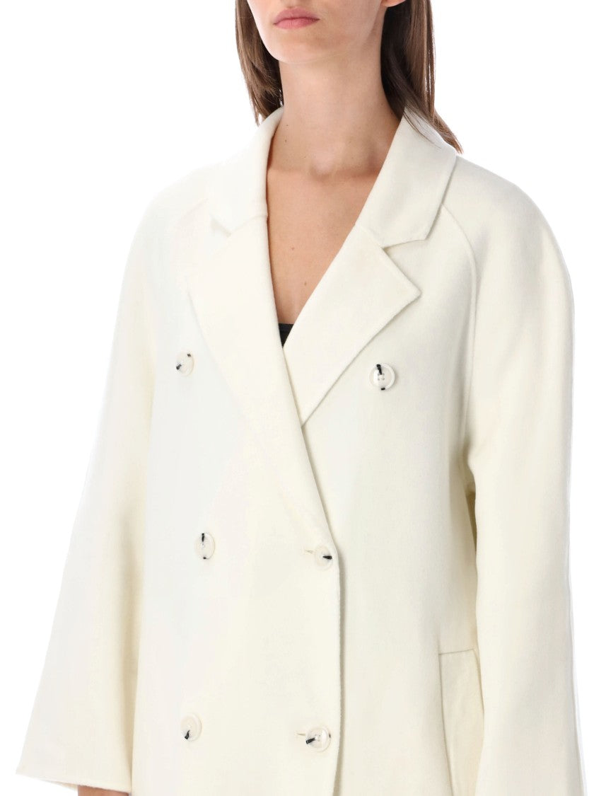 Loulou De Saison Irvin Double-Breasted Coat With Classic Lapels