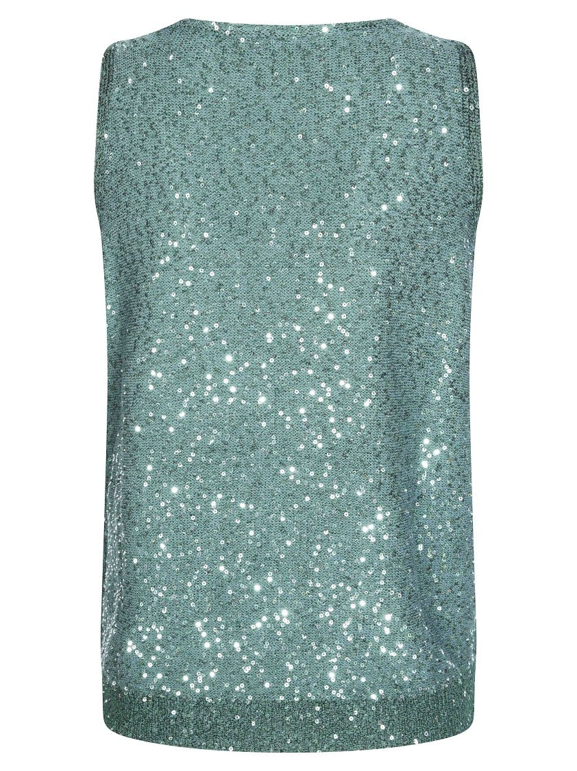 Max Mara Wkdmilord V-Neck Sequin-Embellished Gilet