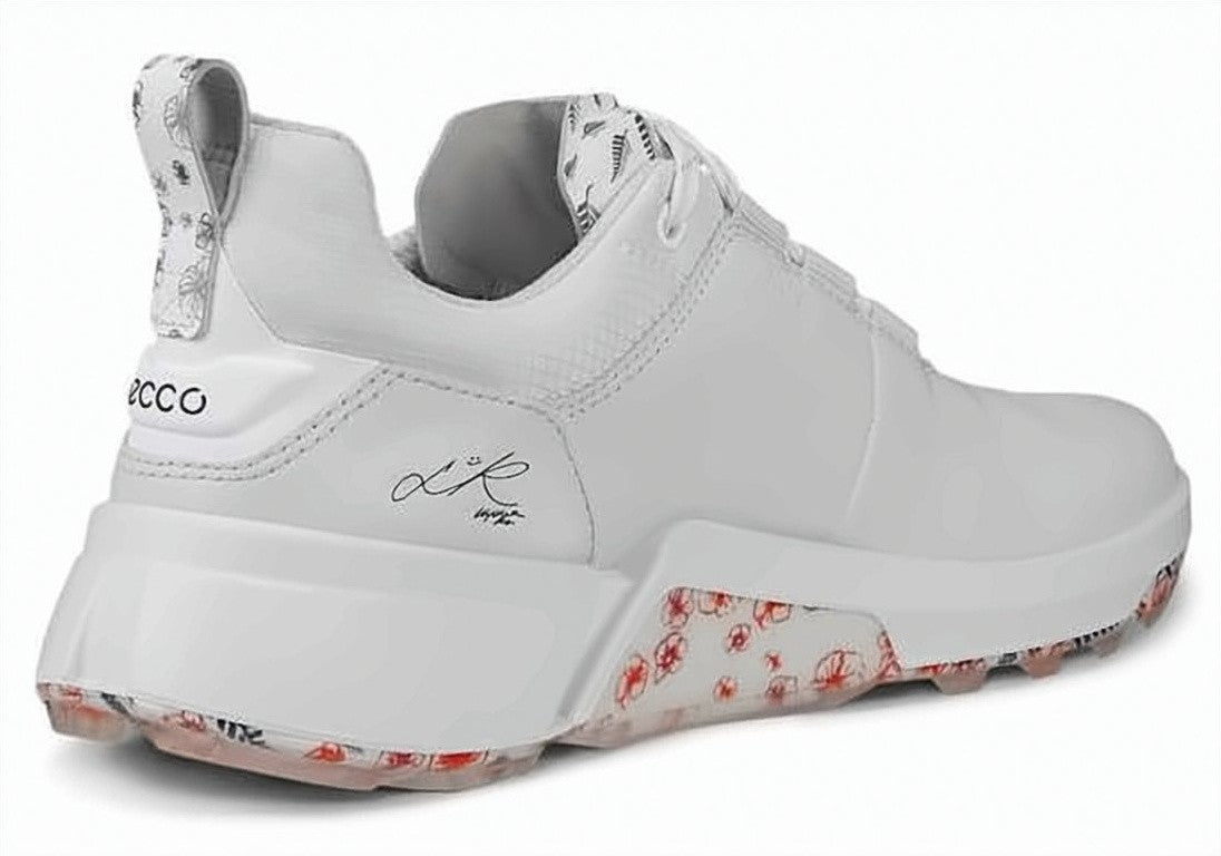 Ecco Sleek White Leather Sneakers With Chunky Sole