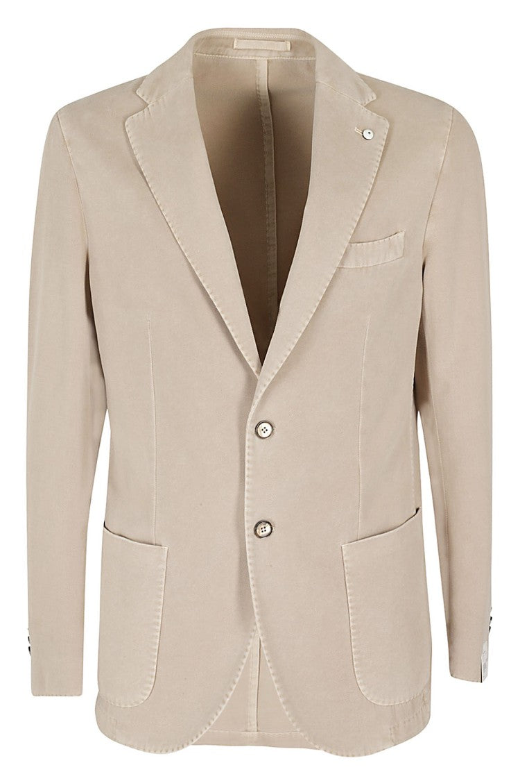 L.B.M. Single-Breasted Jacket With Classic Lapels