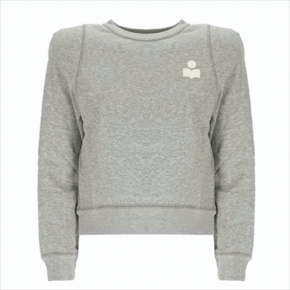 Isabel Marant Relaxed Long-Sleeved Sweatshirt With Minimalist Logo Detail