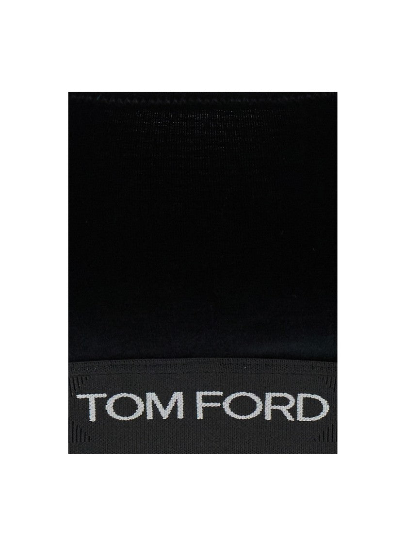 Tom Ford Signature' Black Bralette Top