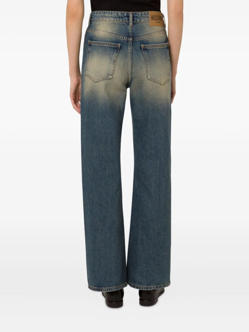 Moschino Tailored Neutrals Classic Cut Pants