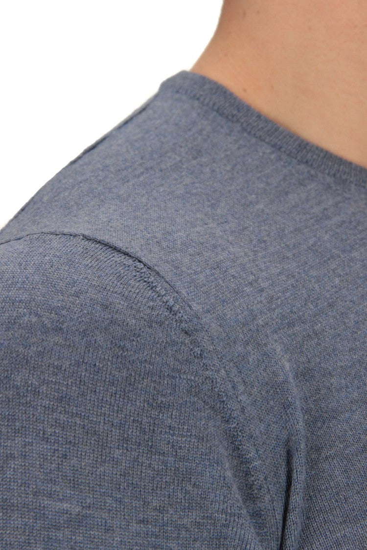 Barba Fine Wool-Cashmere Crewneck Sweater