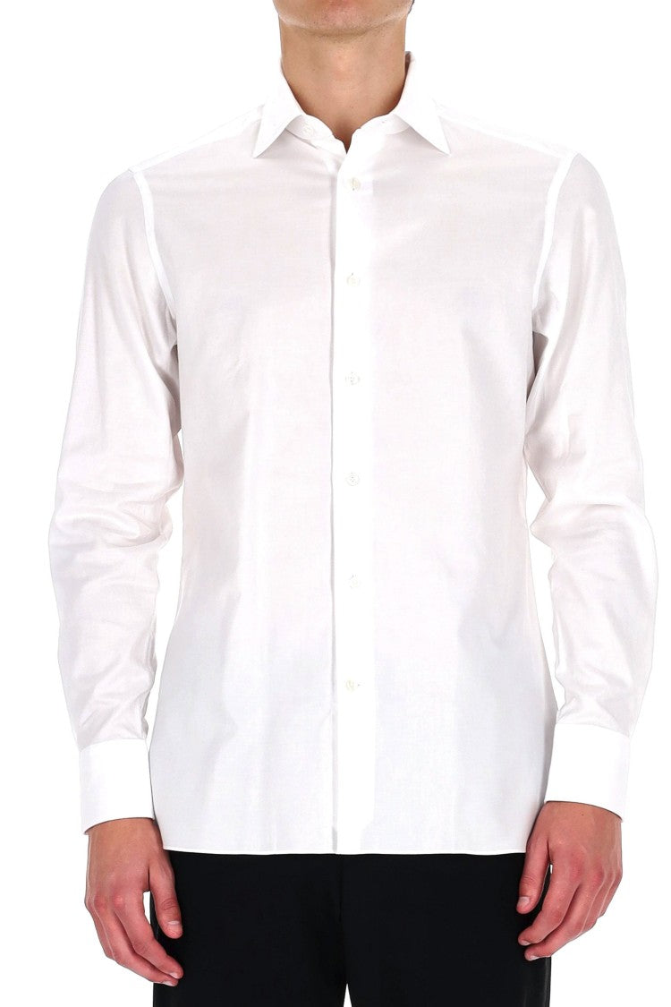 Zegna Cotton Oxford Shirt