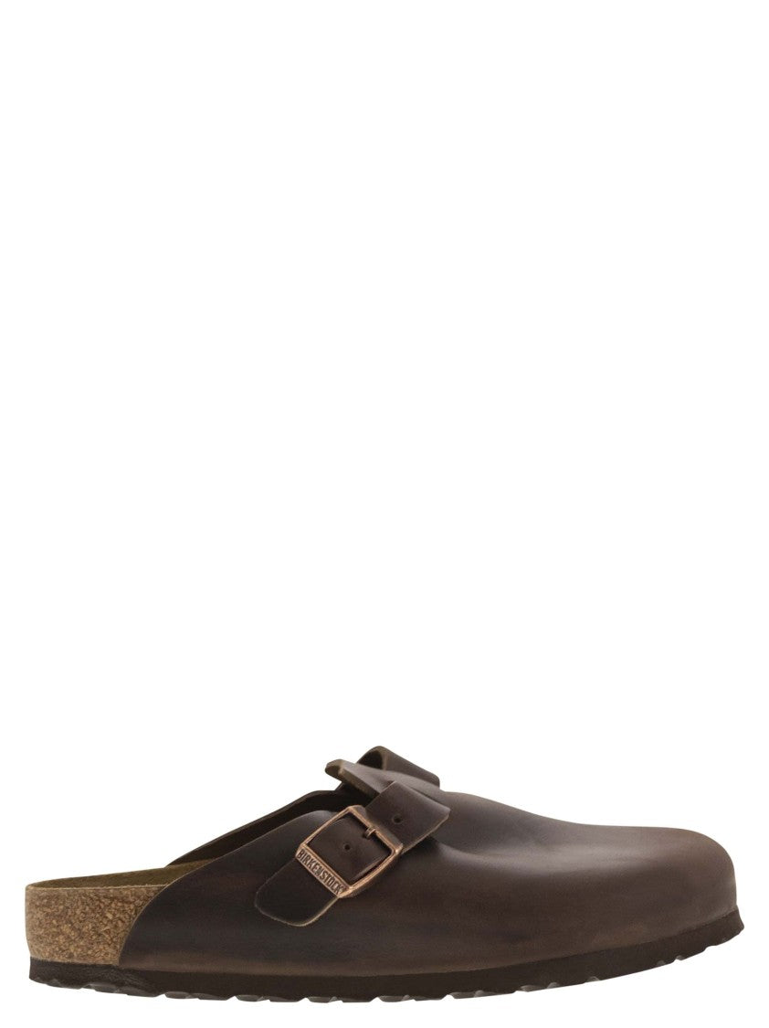 Birkenstock Boston - Leather Sabot