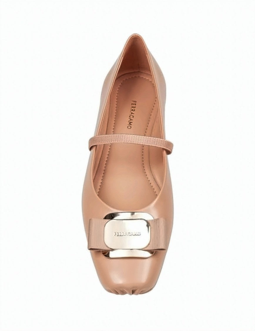 Salvatore Ferragamo Ballet Flat With Decorative Bow