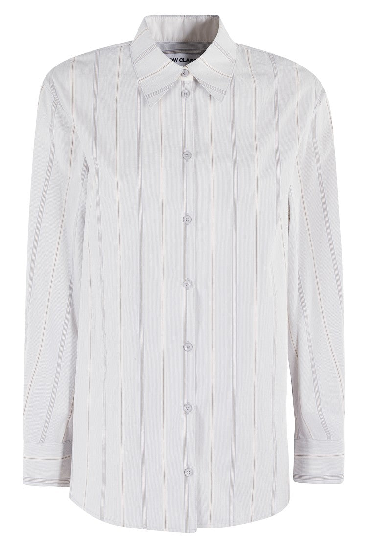 Low Classic Striped Cotton Shirt