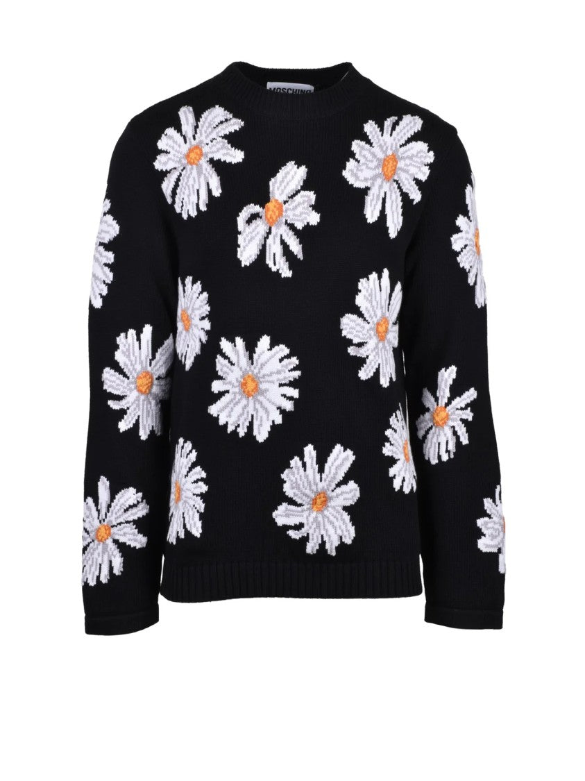 Moschino Couture Crew Neck Sweater - Black