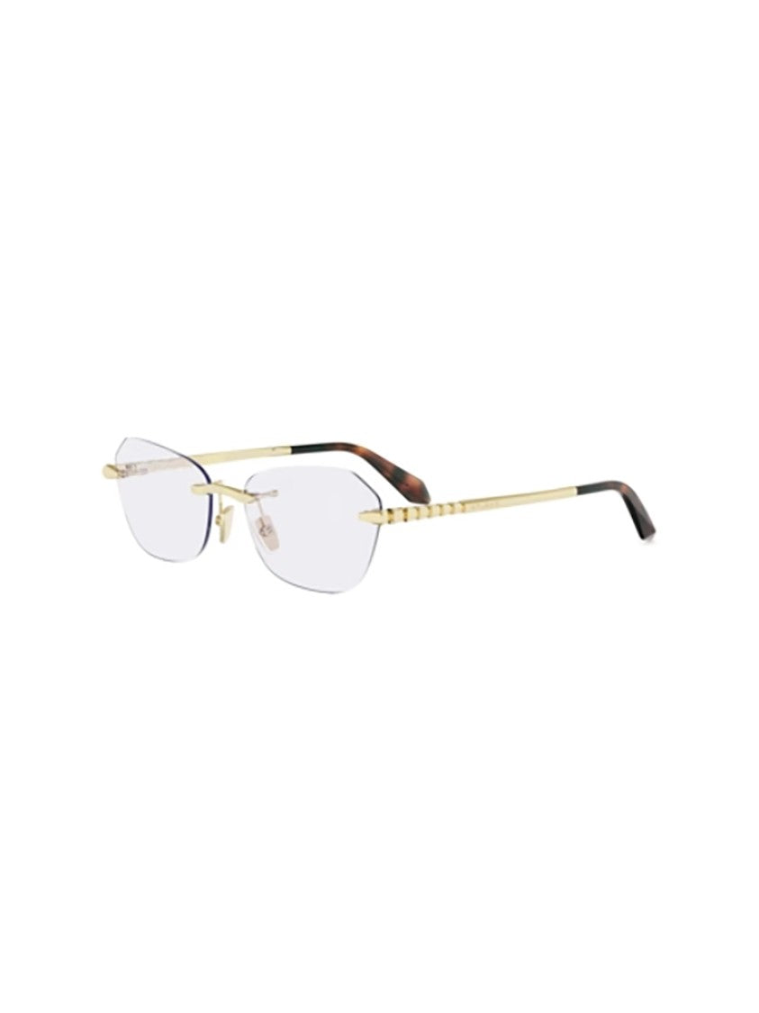 Bulgari Gold Bv50070u Rimless Rectangular Frames
