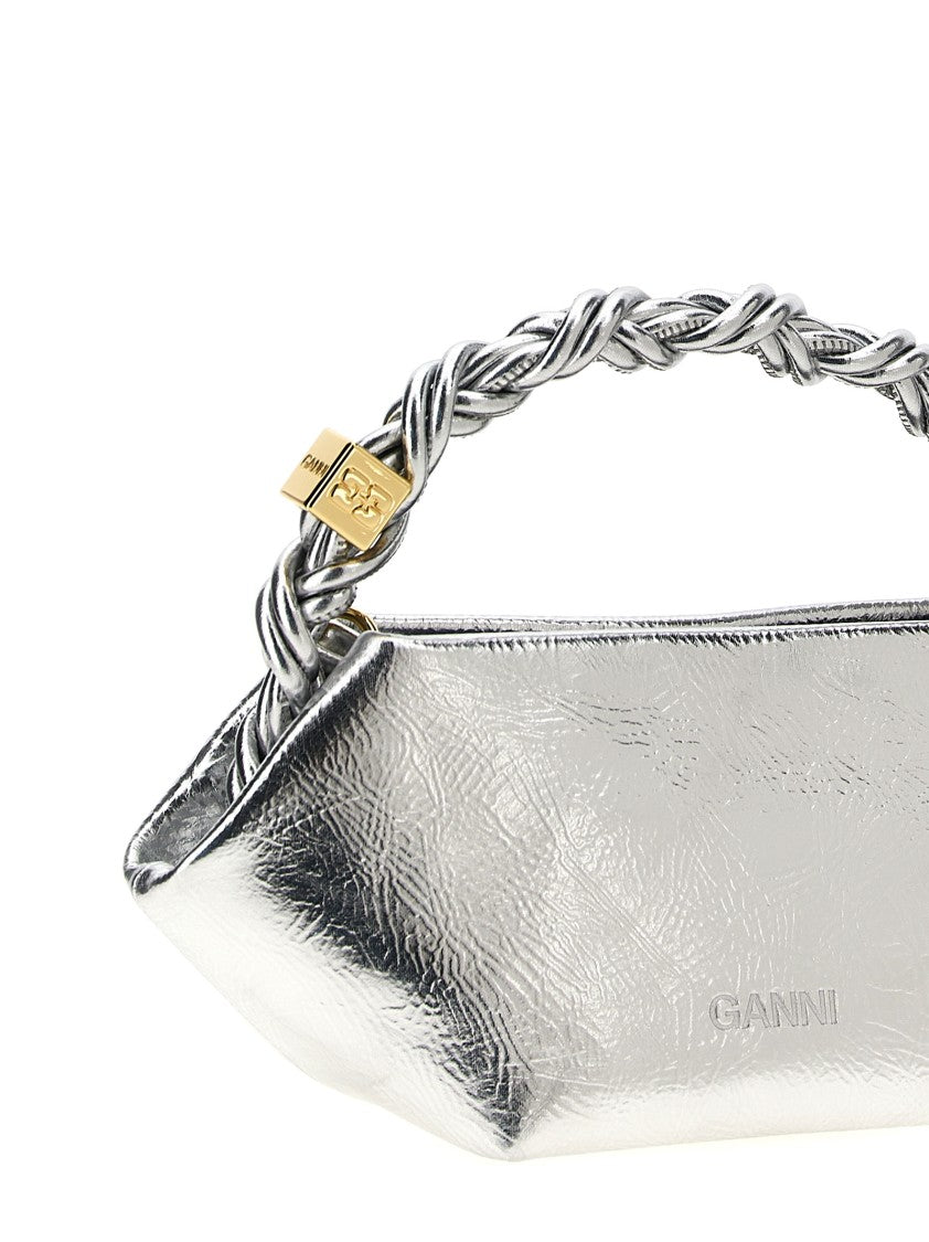 Ganni 'Bou Bag Mini Metallic' Handbag