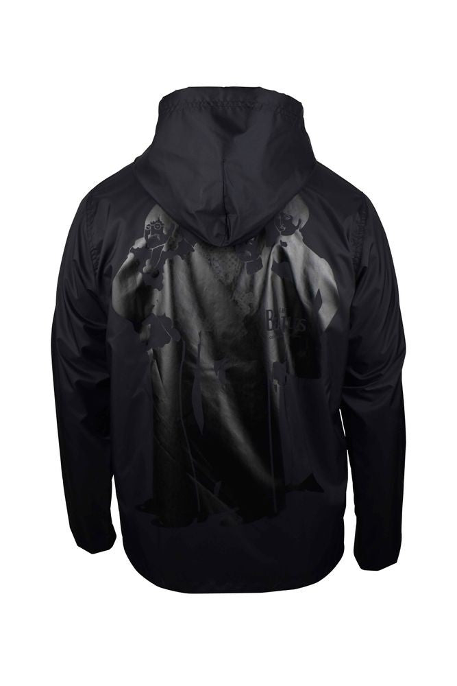 Comme Des Garçons Waterproof Nylon Jacket With Drawstring Hood