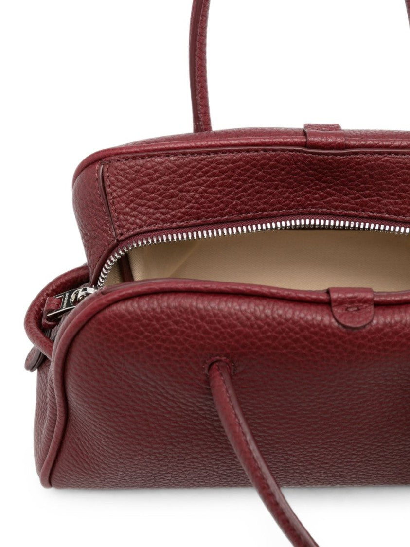 Jacquemus Silk And Nylon Bag With Textured Leather And Knotted Detail