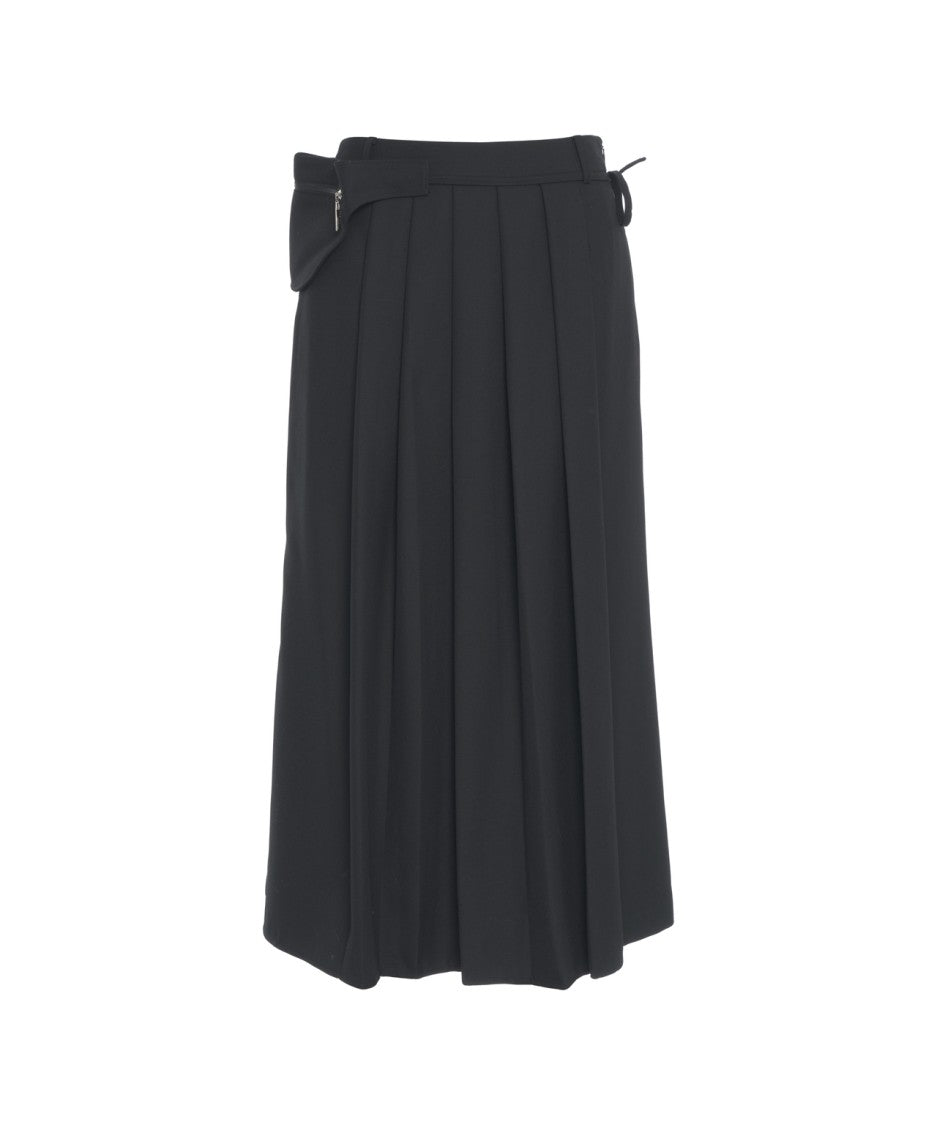 Viktoria Chan Larissa' Pleated Maxi Skirt